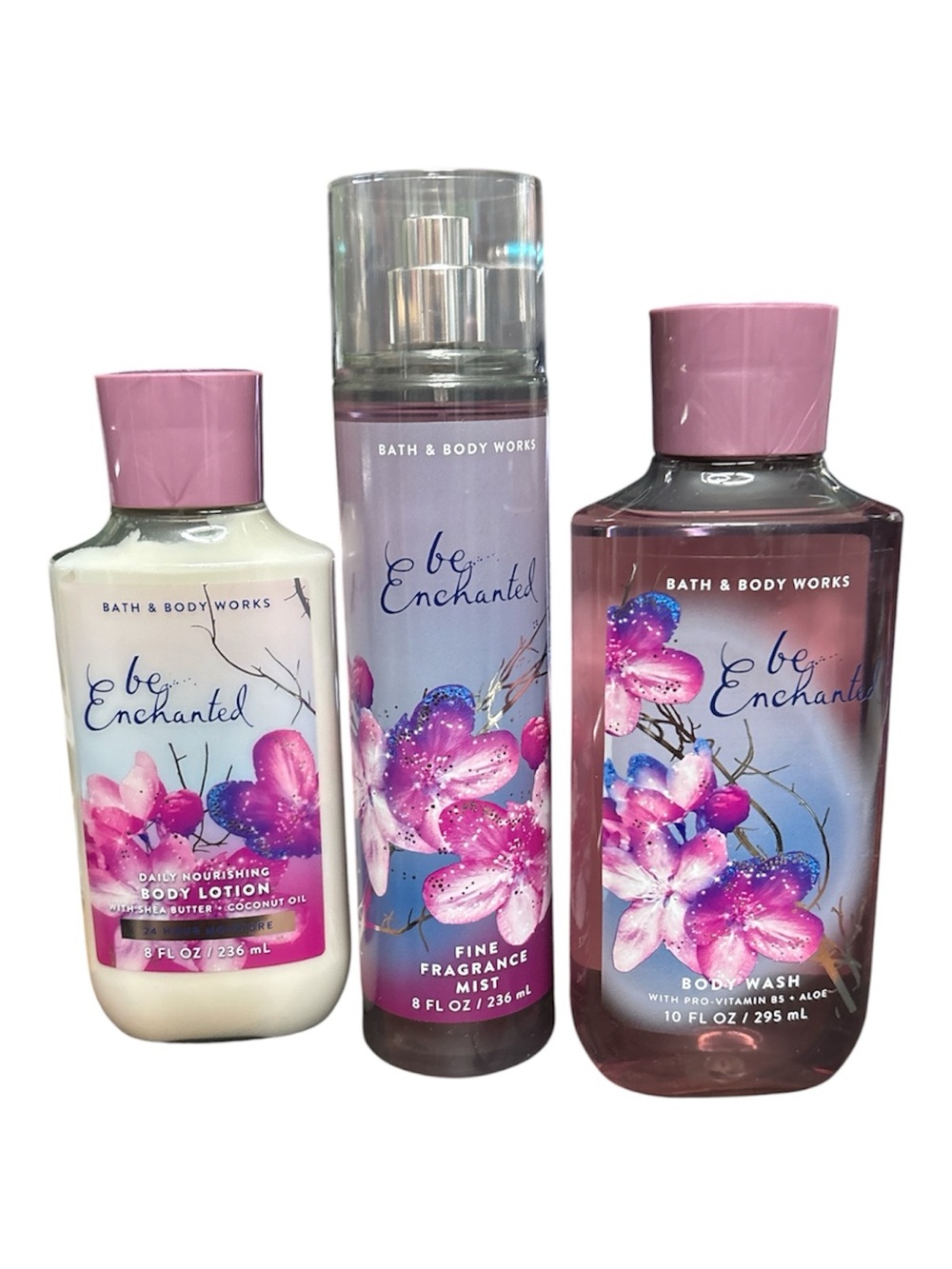 Bath & Body Works Be Enchanted 3-Piece Set - Lotion, Mist & Body Wash